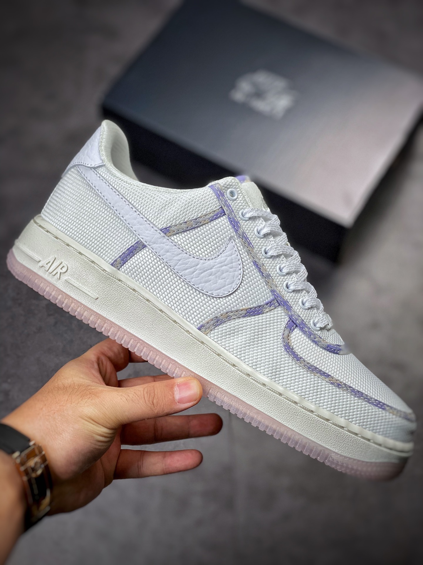 Nike Air Force 1 Low 07 White Purple DV6136-100-Top High Quatity Cheap Sneakers Fashion Clothing Clothes Bags handbags Shoes of all Brand wholesale With The best Quality And Beautiful Price from China Factory Chinese suppliers wholesaler seller Nike Air Force 1 Low 07 White Purple DV6136-100