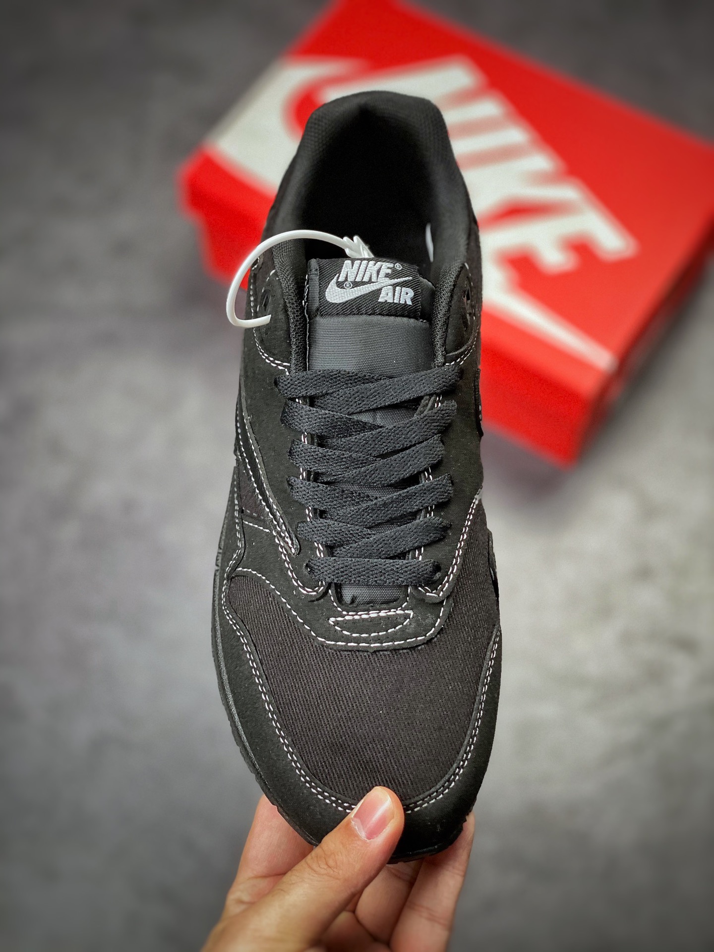 Nike Air Max 1 2022 Re-engraved Black Samurai Retro Casual Running Shoes DM7866-001-Top High Quatity Cheap Sneakers Fashion Clothing Clothes Bags handbags Shoes of all Brand wholesale With The best Quality And Beautiful Price from China Factory Chinese suppliers wholesaler seller Nike Air Max 1 2022 Re-engraved Black Samurai Retro Casual Running Shoes DM7866-001
