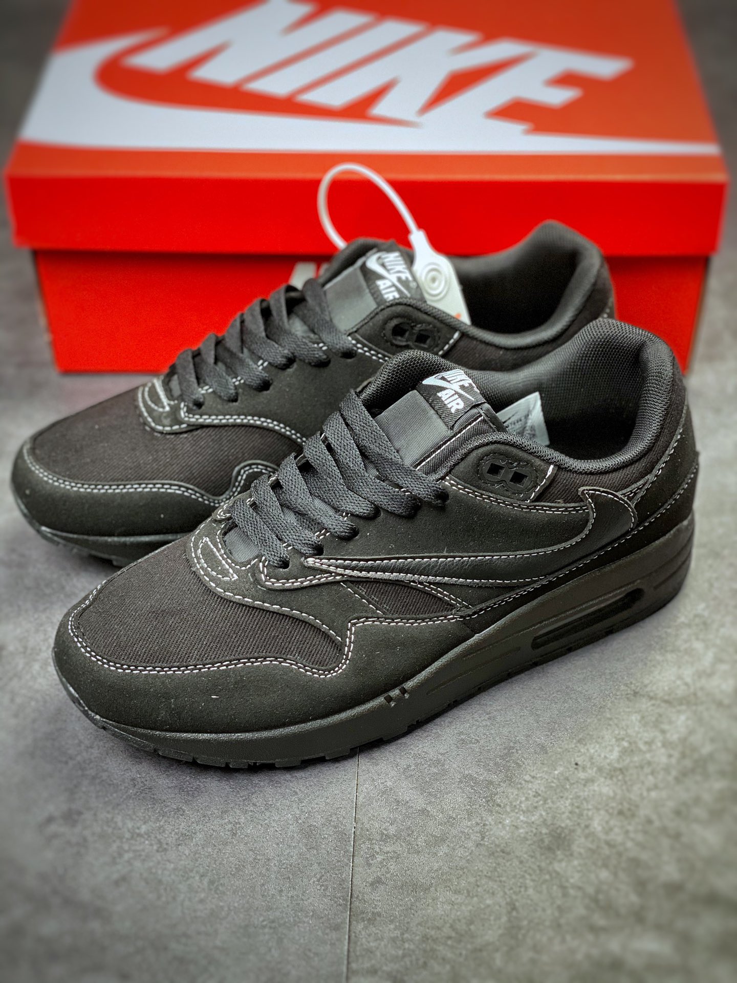Nike Air Max 1 2022 Re-engraved Black Samurai Retro Casual Running Shoes DM7866-001-Top High Quatity Cheap Sneakers Fashion Clothing Clothes Bags handbags Shoes of all Brand wholesale With The best Quality And Beautiful Price from China Factory Chinese suppliers wholesaler seller Nike Air Max 1 2022 Re-engraved Black Samurai Retro Casual Running Shoes DM7866-001