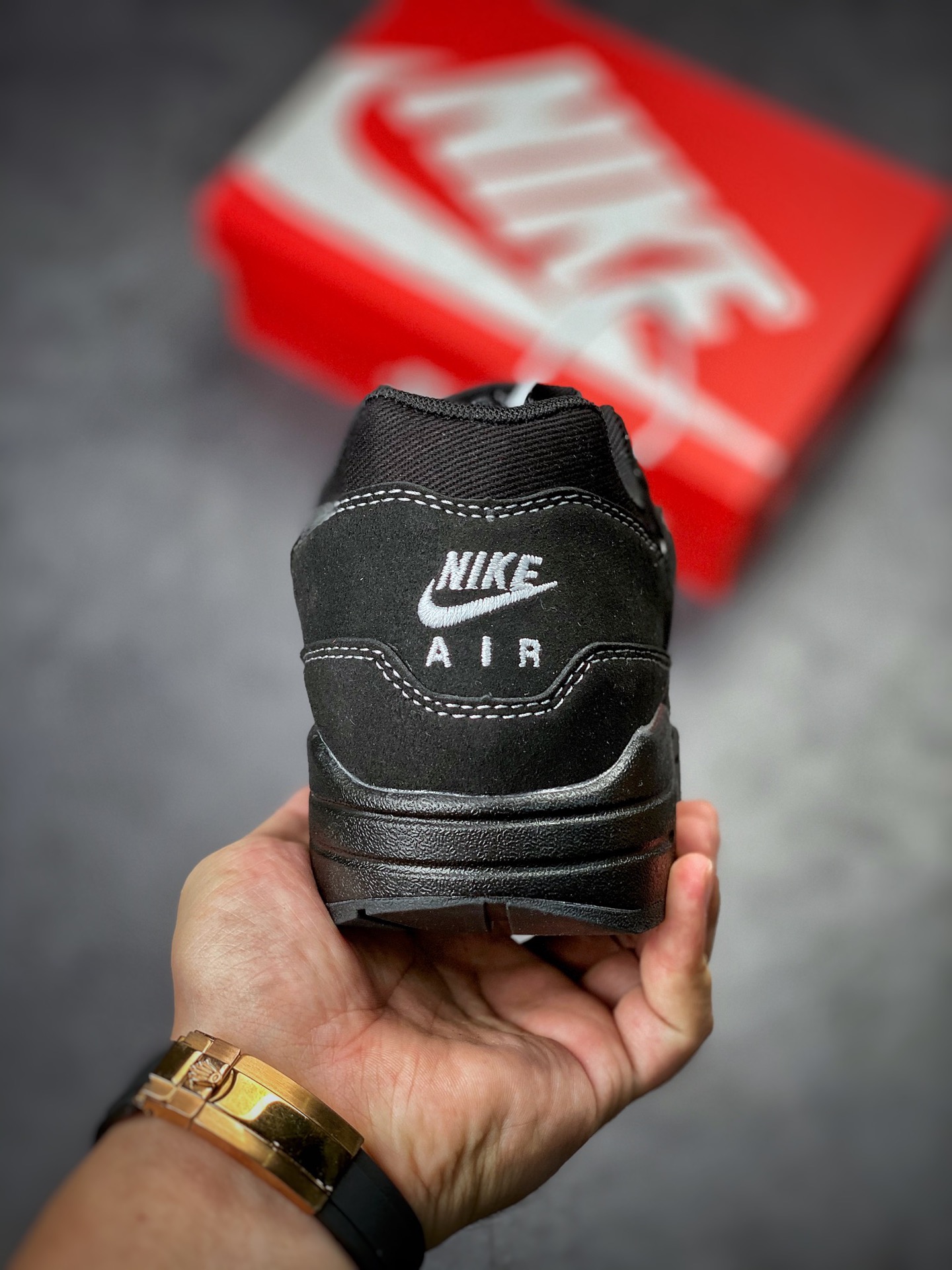 Nike Air Max 1 2022 Re-engraved Black Samurai Retro Casual Running Shoes DM7866-001-Top High Quatity Cheap Sneakers Fashion Clothing Clothes Bags handbags Shoes of all Brand wholesale With The best Quality And Beautiful Price from China Factory Chinese suppliers wholesaler seller Nike Air Max 1 2022 Re-engraved Black Samurai Retro Casual Running Shoes DM7866-001