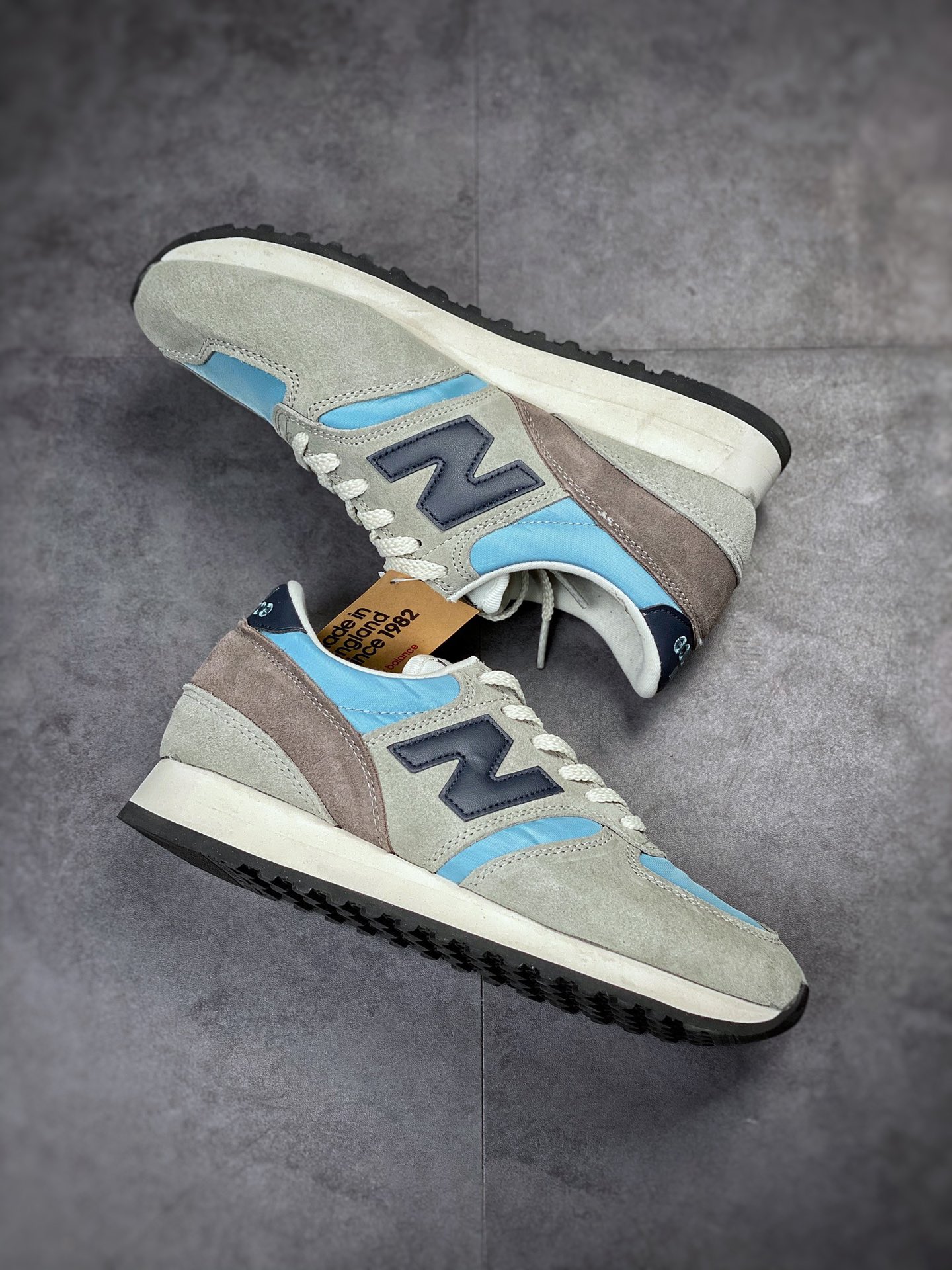 New Balance 730 series gray blue British official M730GBN