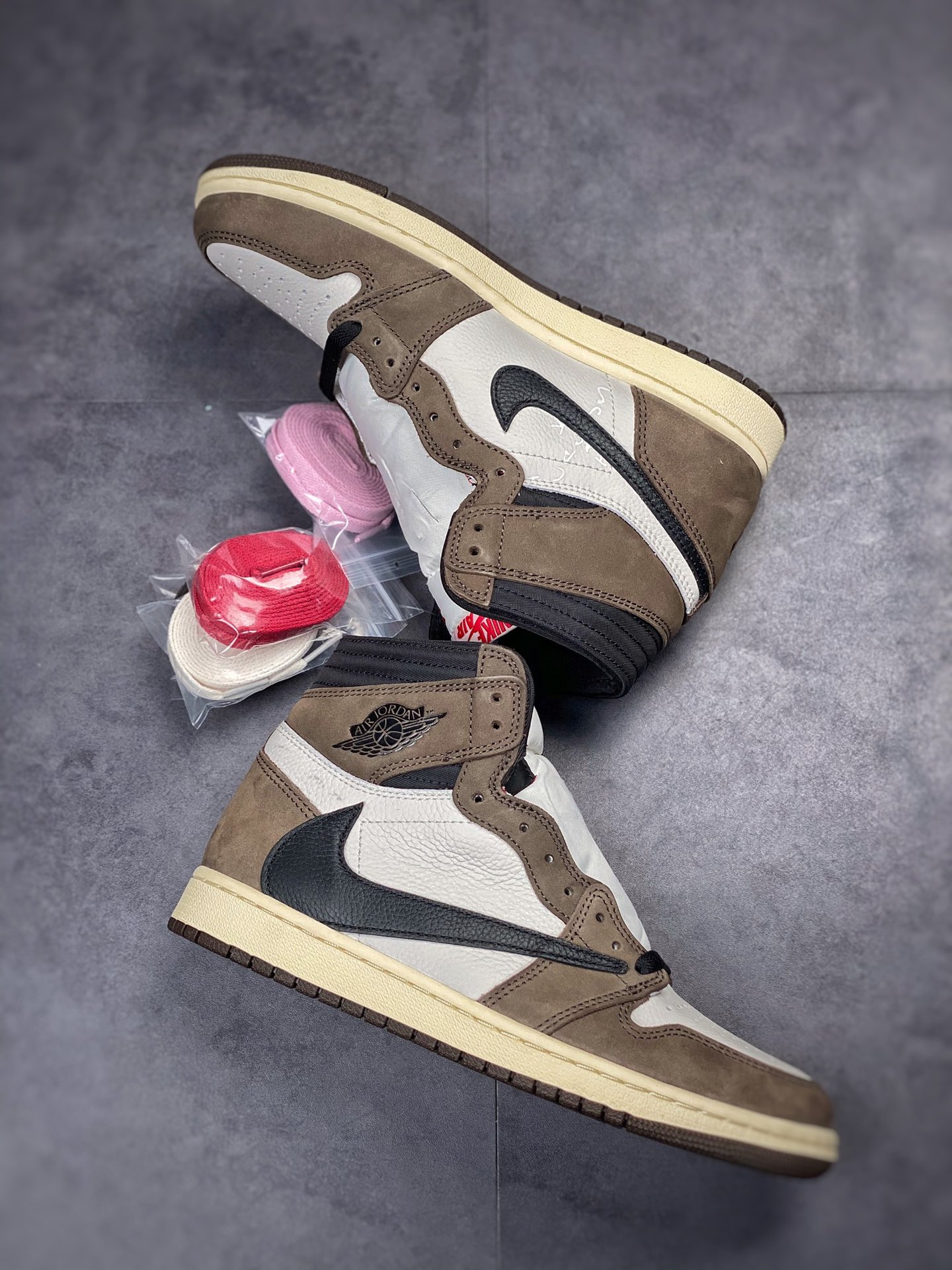 Travis Scott x Air Jordan 1 High OG SP Barb Dark Brown CD4487-100-Top High Quatity Cheap Sneakers Fashion Clothing Clothes Bags handbags Shoes of all Brand wholesale With The best Quality And Beautiful Price from China Factory Chinese suppliers wholesaler seller Travis Scott x Air Jordan 1 High OG SP Barb Dark Brown CD4487-100