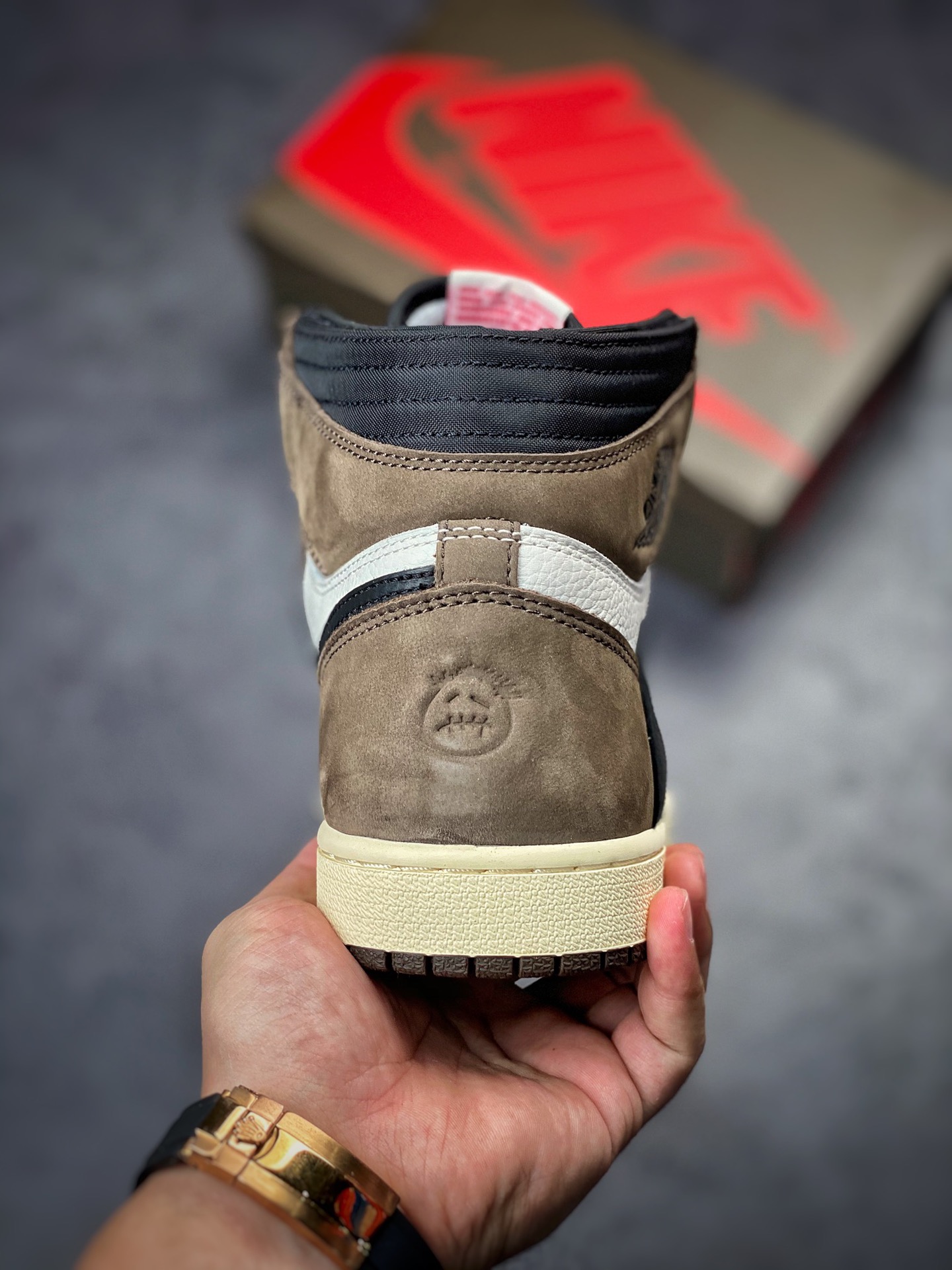 Travis Scott x Air Jordan 1 High OG SP Barb Dark Brown CD4487-100-Top High Quatity Cheap Sneakers Fashion Clothing Clothes Bags handbags Shoes of all Brand wholesale With The best Quality And Beautiful Price from China Factory Chinese suppliers wholesaler seller Travis Scott x Air Jordan 1 High OG SP Barb Dark Brown CD4487-100