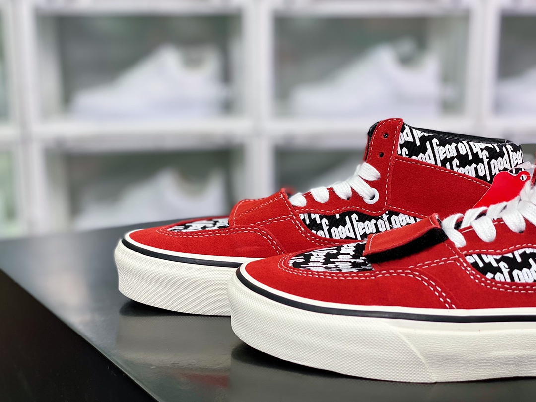 Fear of God x Vans Vault Mountain Edition 35 DX ”Red/Black” Mountain Edition Series High NV0A3MQ4PQP