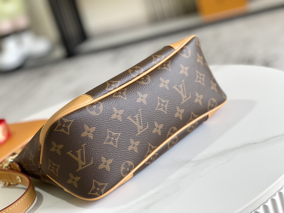路易威登 Louis Vuitton 高定典藏经典高奢皮具手袋托特包斜挎包女包 #B6DDE53C 4