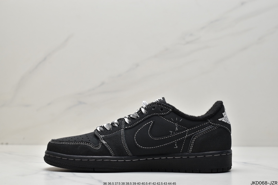 160 耐克Nike Air Jordan 1 Low OG SP”Grey/Black/White”AJ1乔丹一代篮球鞋DM7866-168