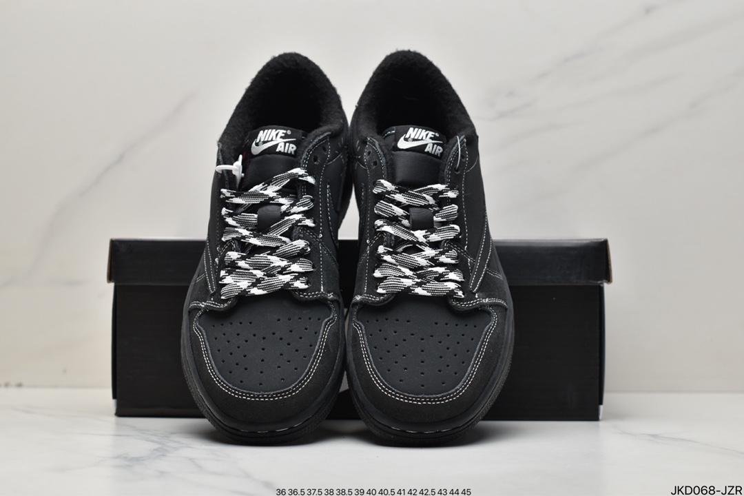 160 耐克Nike Air Jordan 1 Low OG SP”Grey/Black/White”AJ1乔丹一代篮球鞋DM7866-168