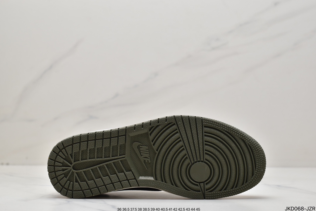 160 耐克/Nike Air Jordan 1 Low OG SP”Grey/Black/White”AJ1乔丹一代DM7866-168