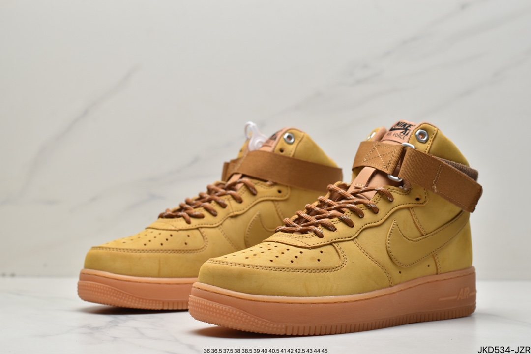 160 Air Force 1 High FLAX Wheat 新版小麦高帮空军CJ9178-200