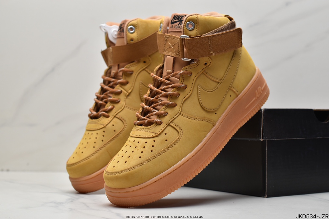 160 Air Force 1 High FLAX Wheat 新版小麦高帮空军CJ9178-200