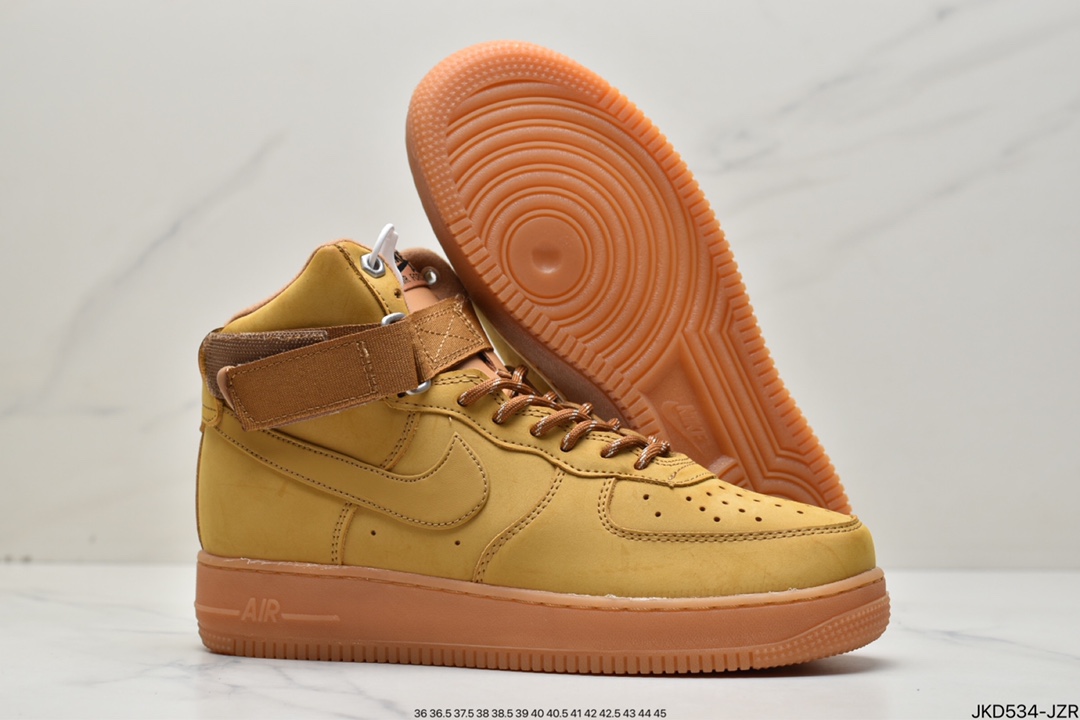 160 Air Force 1 High FLAX Wheat 新版小麦高帮空军CJ9178-200