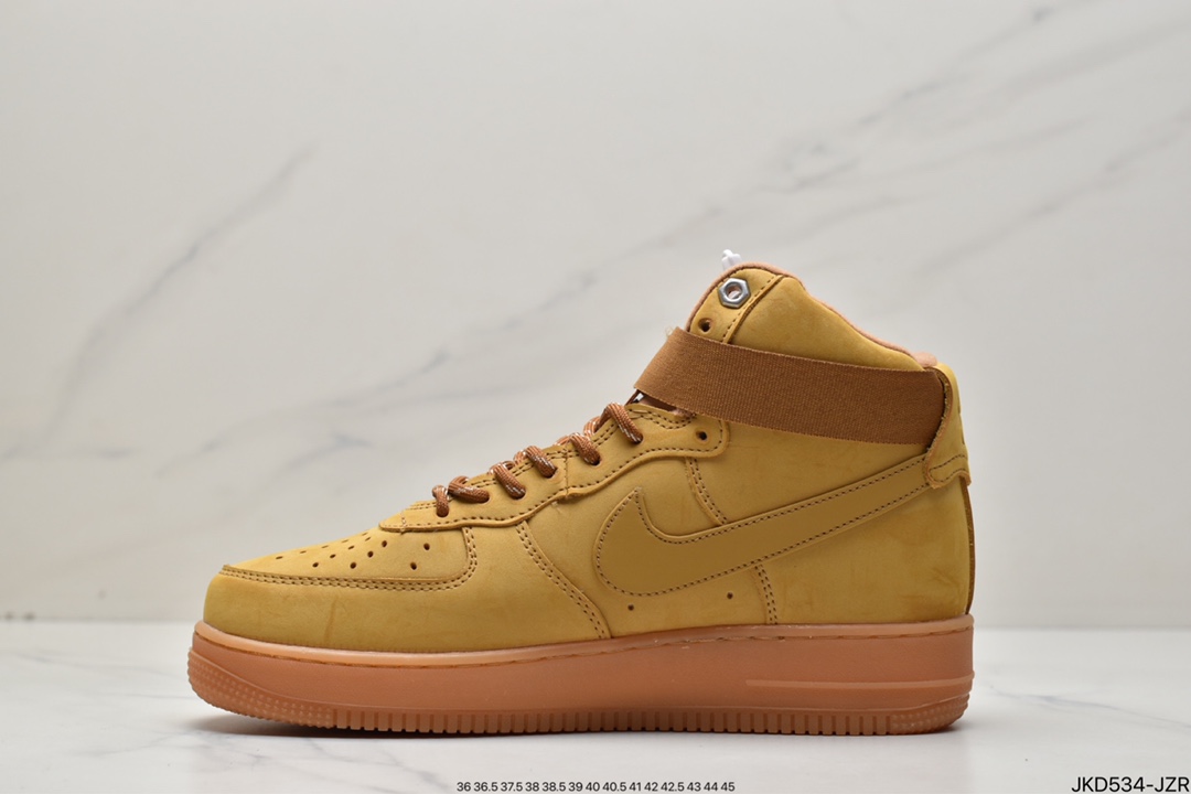 160 Air Force 1 High FLAX Wheat 新版小麦高帮空军CJ9178-200
