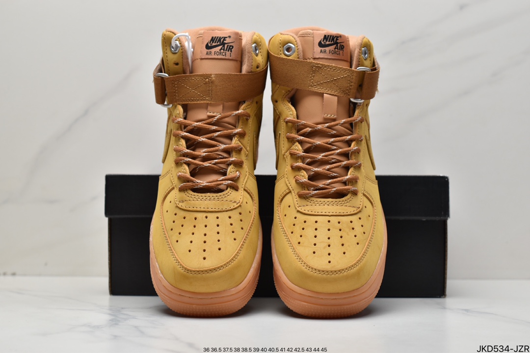 160 Air Force 1 High FLAX Wheat 新版小麦高帮空军CJ9178-200