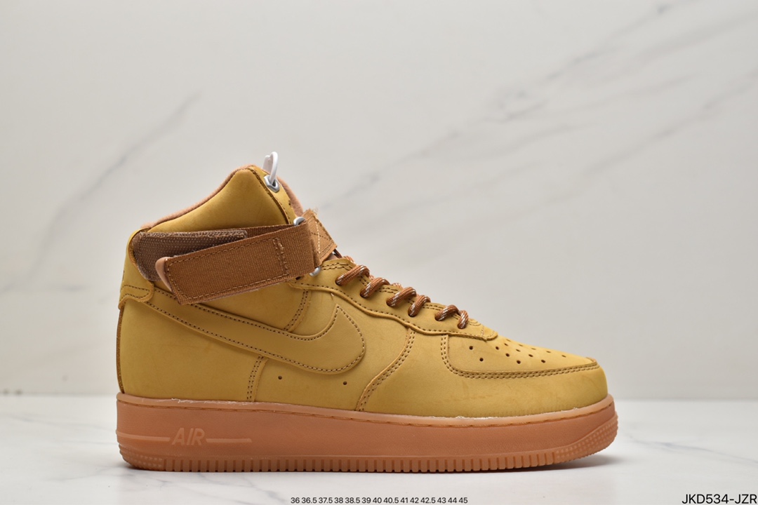 160 Air Force 1 High FLAX Wheat 新版小麦高帮空军CJ9178-200