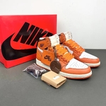 Air Jordan 1 Wholesale
 Shoes Air Jordan Orange White Unisex