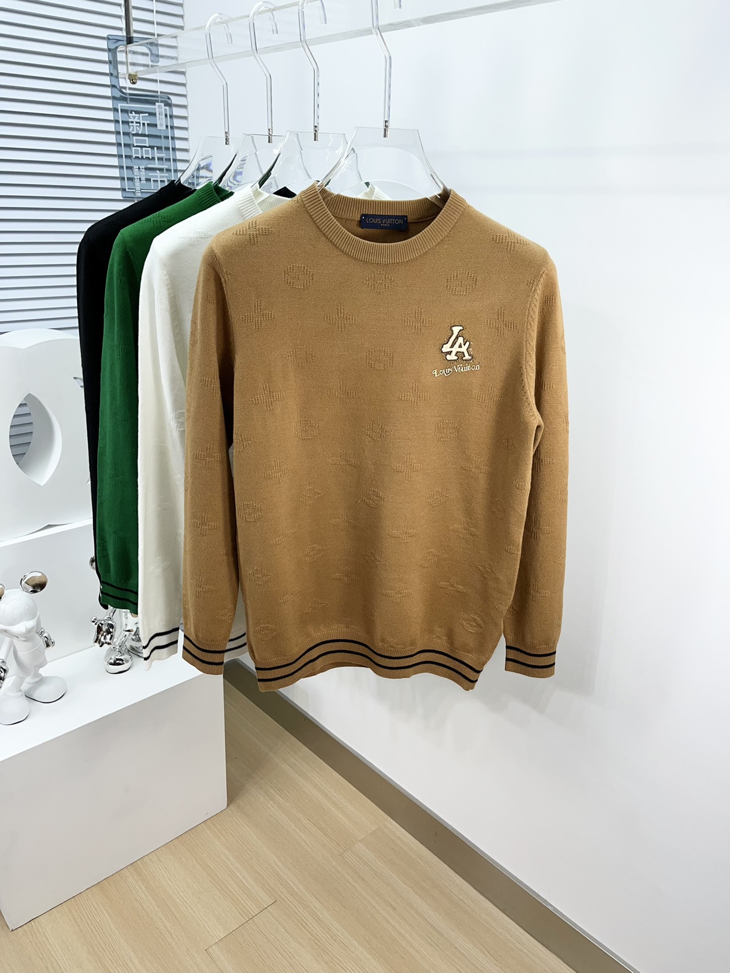 Louis Vuitton Clothing Sweatshirts Wool Fall/Winter Collection Fashion Casual