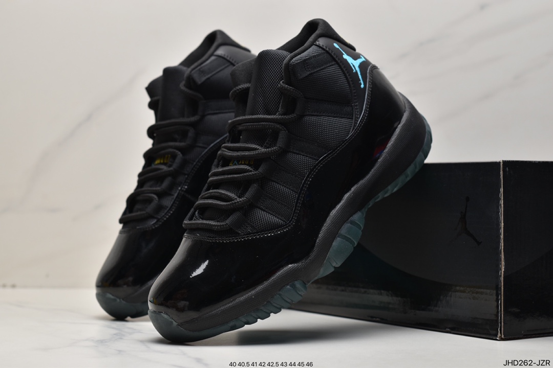 190 Nike Air Jordan 11 25th Anniversary”Concord”AJ11篮球鞋 378037-100