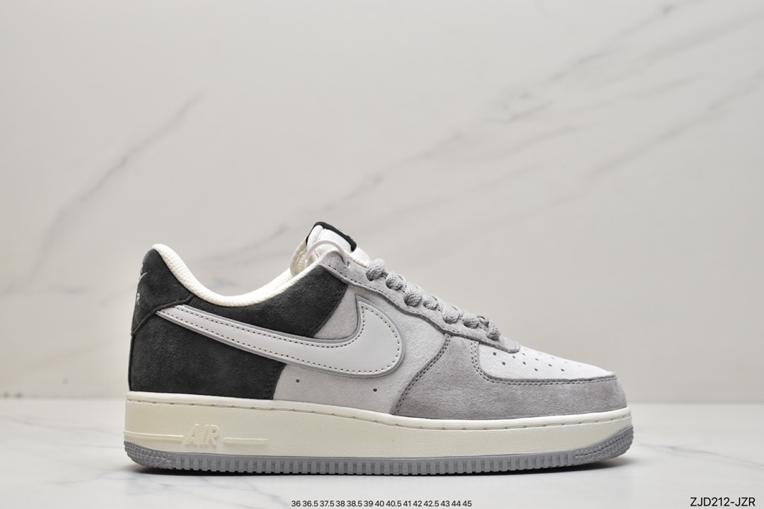 240 Nike Air Force 1 空军一号 DW0831-896 白灰黑反光