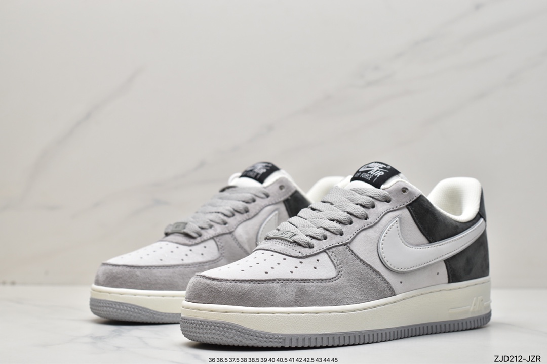 240 Nike Air Force 1 空军一号 DW0831-896 白灰黑反光