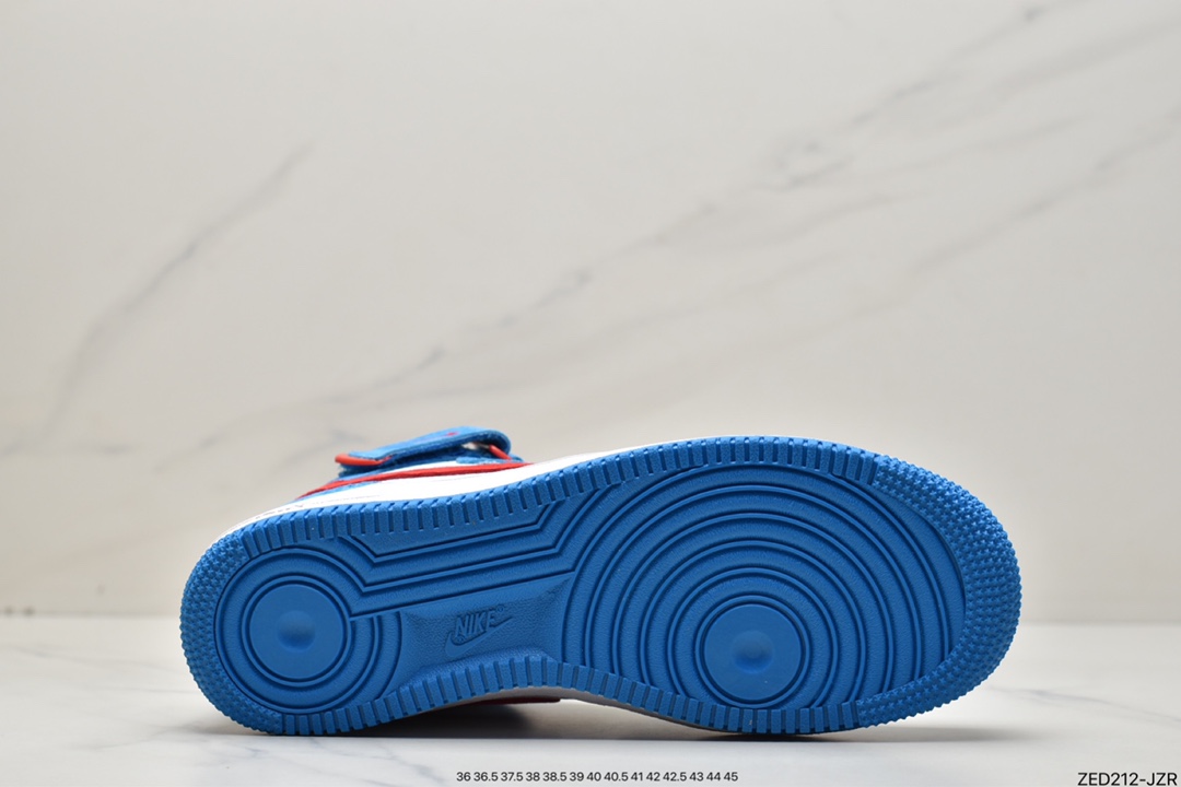 260 Nike Air Force 1'07 Mid“Doraemon”空军一号机器猫 GB1236-160