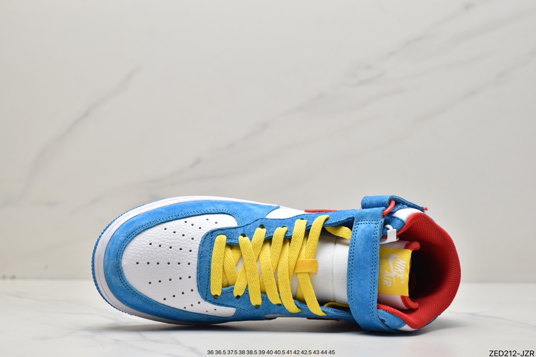 260 Nike Air Force 1'07 Mid“Doraemon”空军一号机器猫 GB1236-160