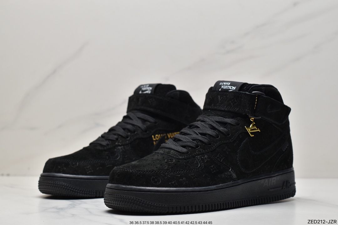 260 超奢联名 路易威登 LV×Nike Air Force 1 Low 07 空军一号LV3369-100