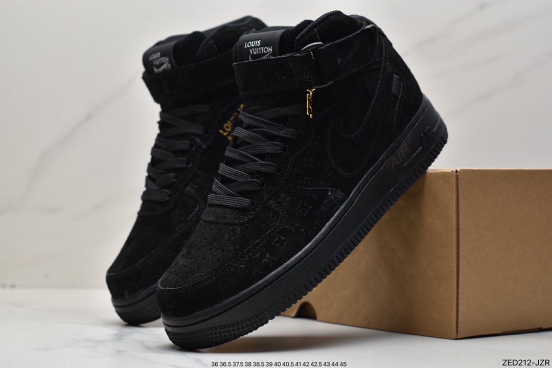 260 超奢联名 路易威登 LV×Nike Air Force 1 Low 07 空军一号LV3369-100