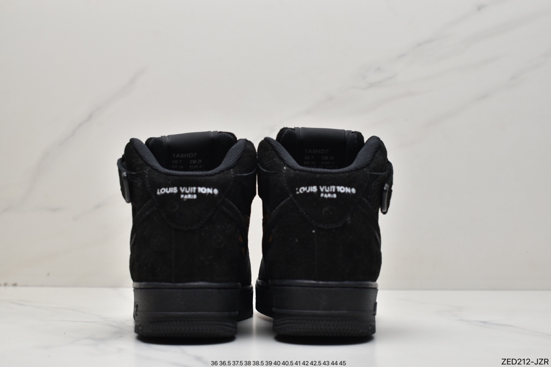260 超奢联名 路易威登 LV×Nike Air Force 1 Low 07 空军一号LV3369-100