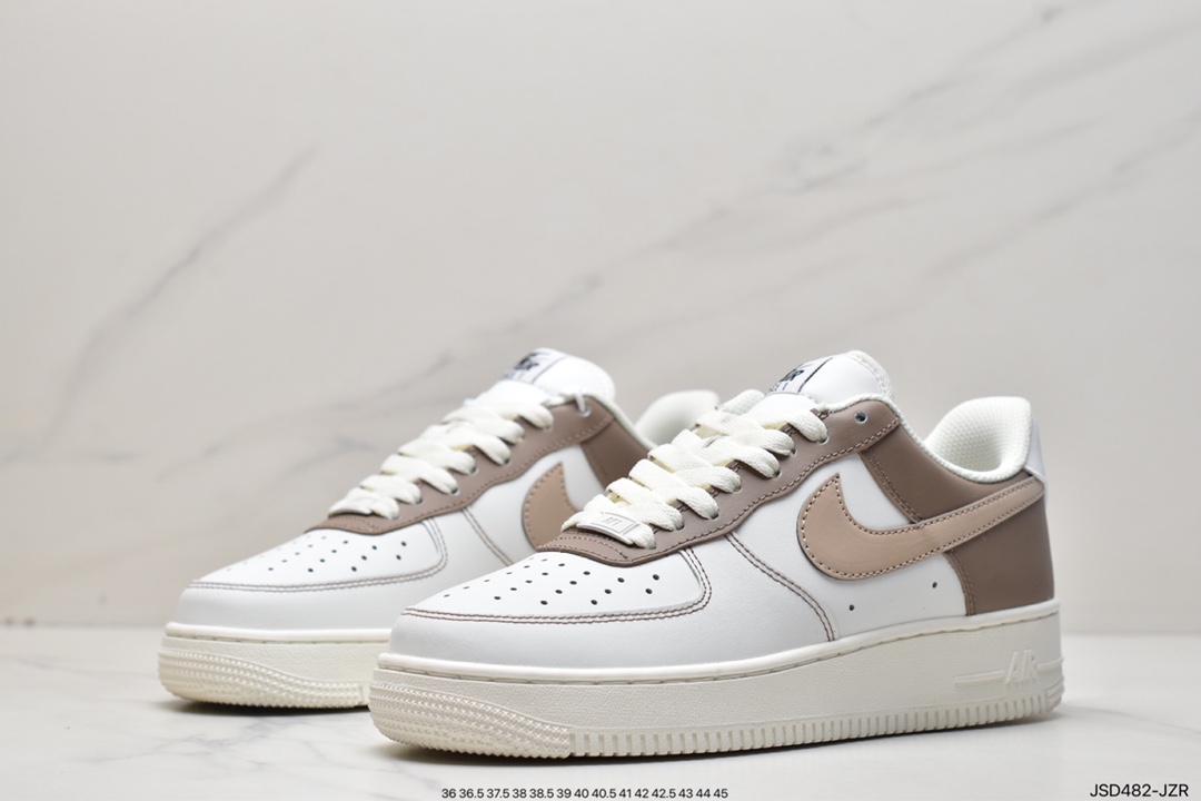 200 Nike Air Force 1 Low ’07 米卡其爆款配色空军一号低帮休闲板鞋 DT0226-303