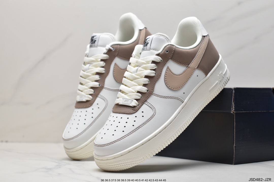 200 Nike Air Force 1 Low ’07 米卡其爆款配色空军一号低帮休闲板鞋 DT0226-303
