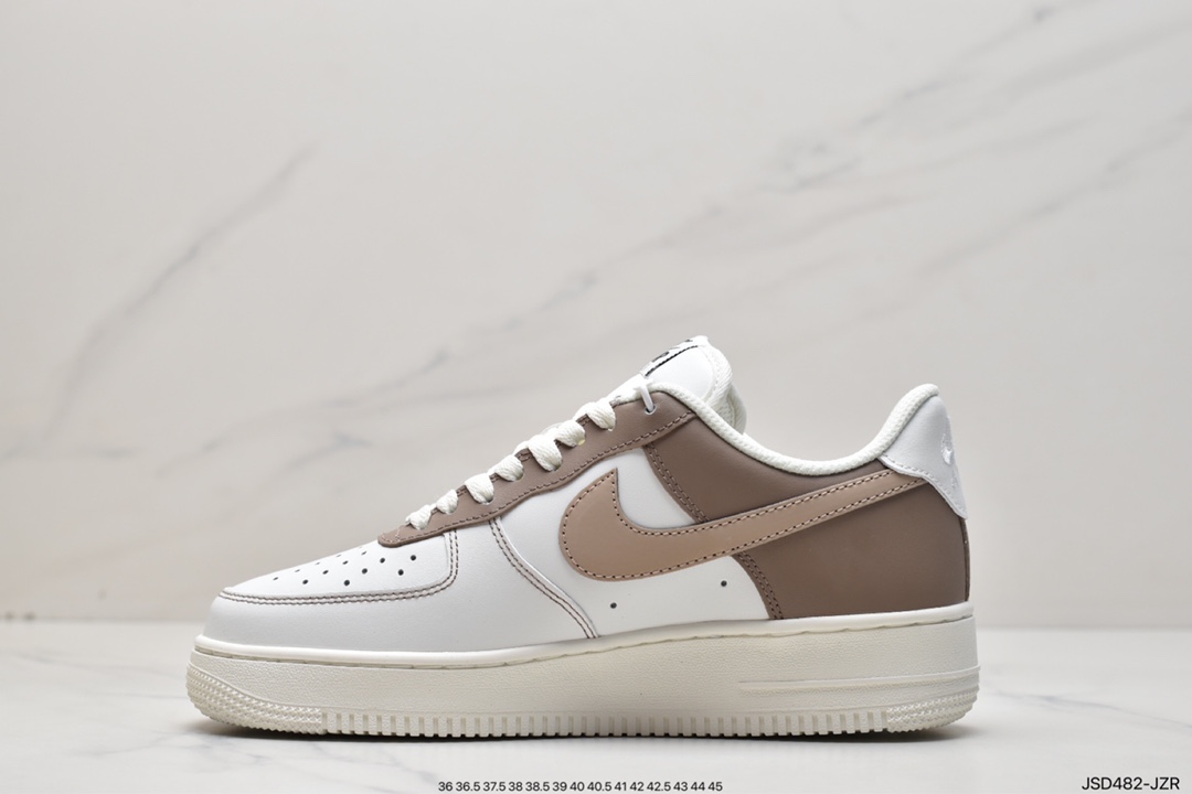 200 Nike Air Force 1 Low ’07 米卡其爆款配色空军一号低帮休闲板鞋 DT0226-303