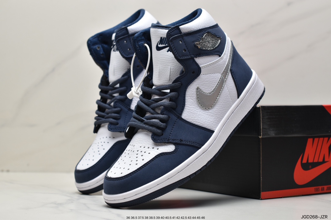 180 耐克Nike Air Jordan 1 Retro High OG”Black/White”AJ1代555088-010