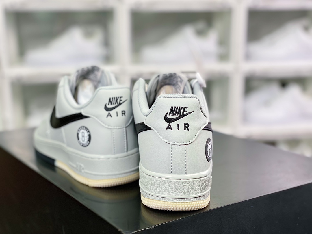 260  Air Force 1’07 Low QS”Grey/Black/Brooklyn Nets”空军一号HD6936-809