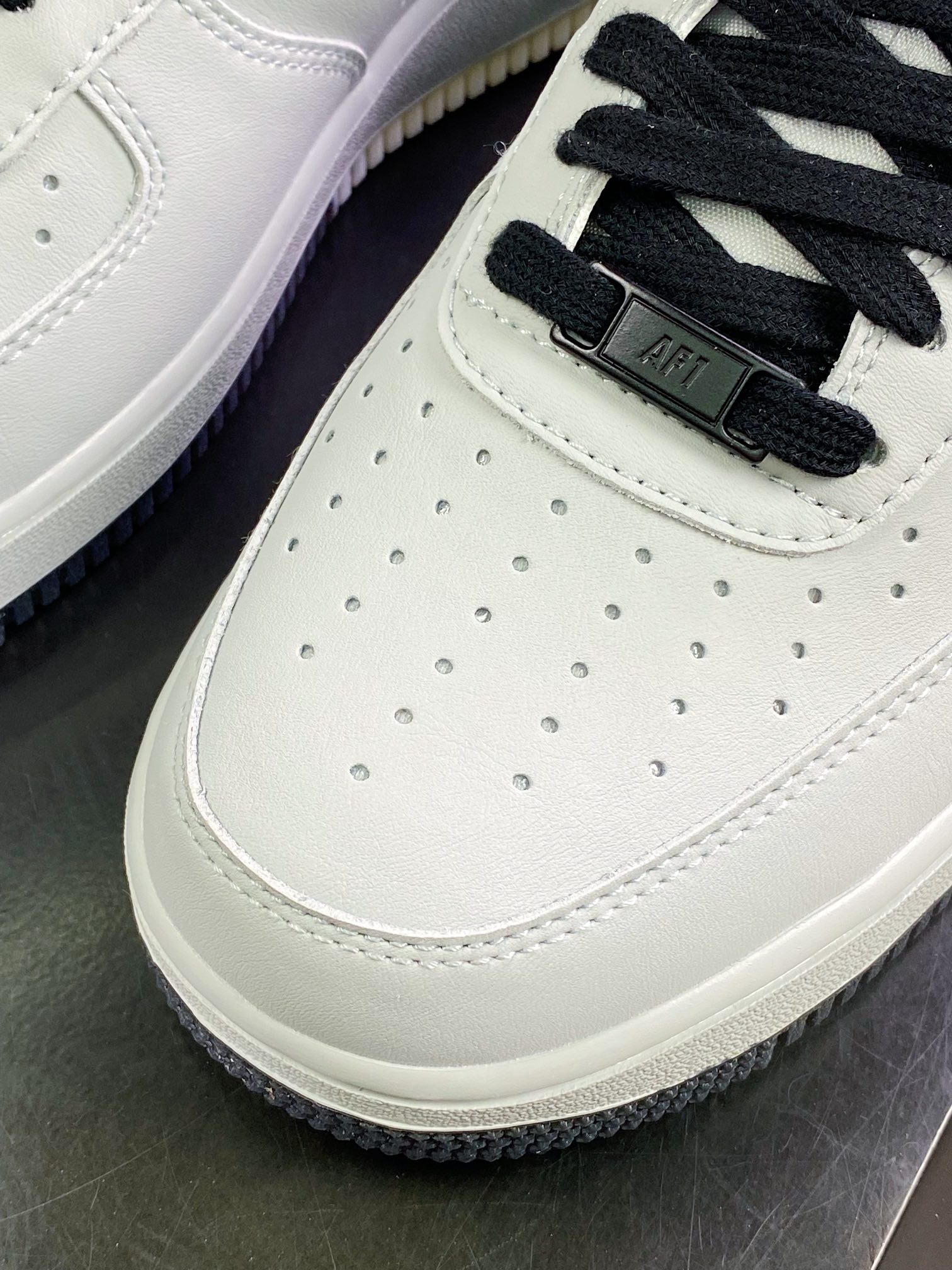 260  Air Force 1’07 Low QS”Grey/Black/Brooklyn Nets”空军一号HD6936-809