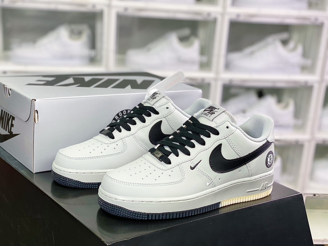 260  Air Force 1’07 Low QS”Grey/Black/Brooklyn Nets”空军一号HD6936-809