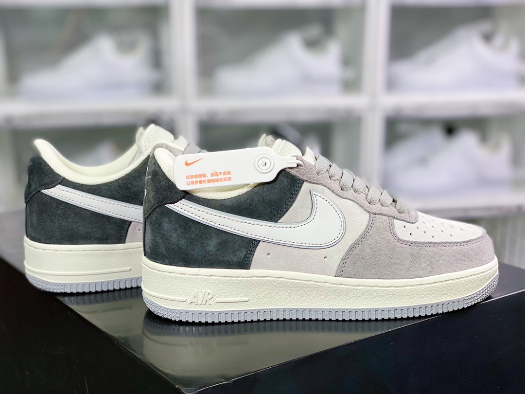 240  Air Force 1′07 Low Suede”Grey/White/Brown”空军一号经典低帮DW0831-896