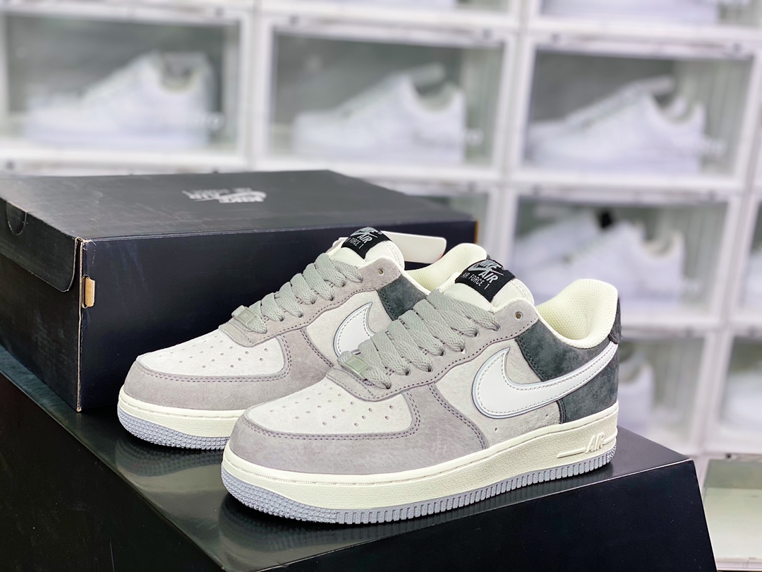 240  Air Force 1′07 Low Suede”Grey/White/Brown”空军一号经典低帮DW0831-896