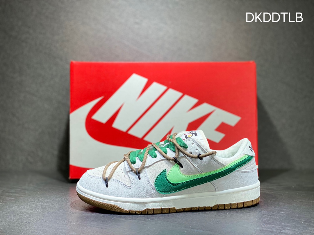 240 Nike SB dunk Low 绑带 低帮休闲运动滑板板鞋 DO9457-100