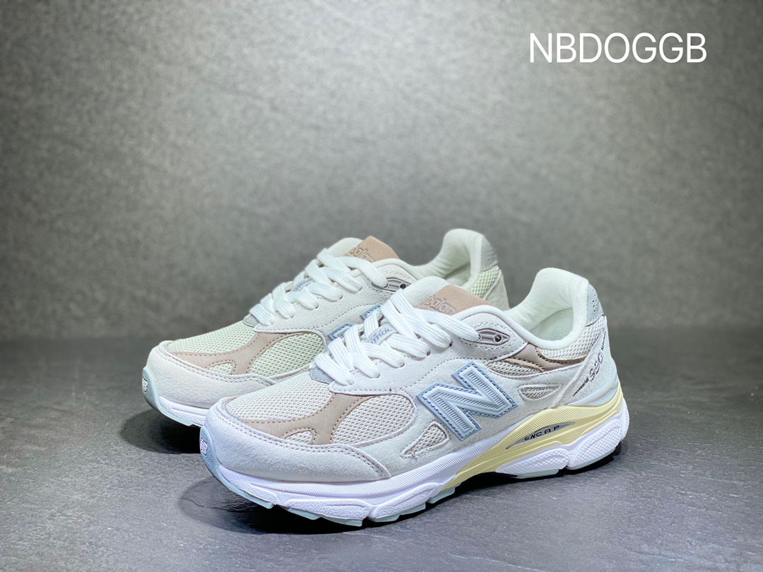 nb990v3 light gray retro casual jogging shoes M990SC3