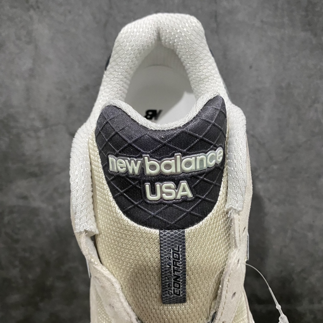 OG pure original NB990v3 retro running shoes beige American M990AD3