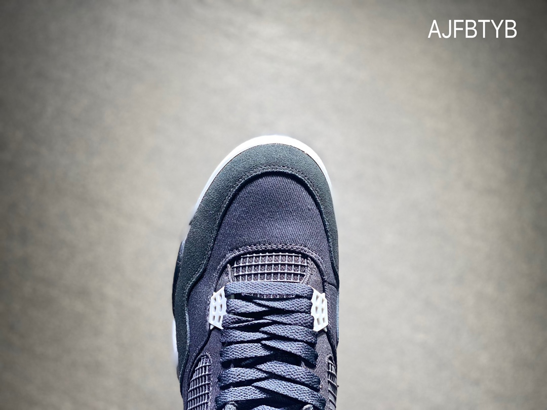 420 Air Jordan 4 Retro ”Olive Canvas” AJ4 乔4黑灰牛仔DH7138-006