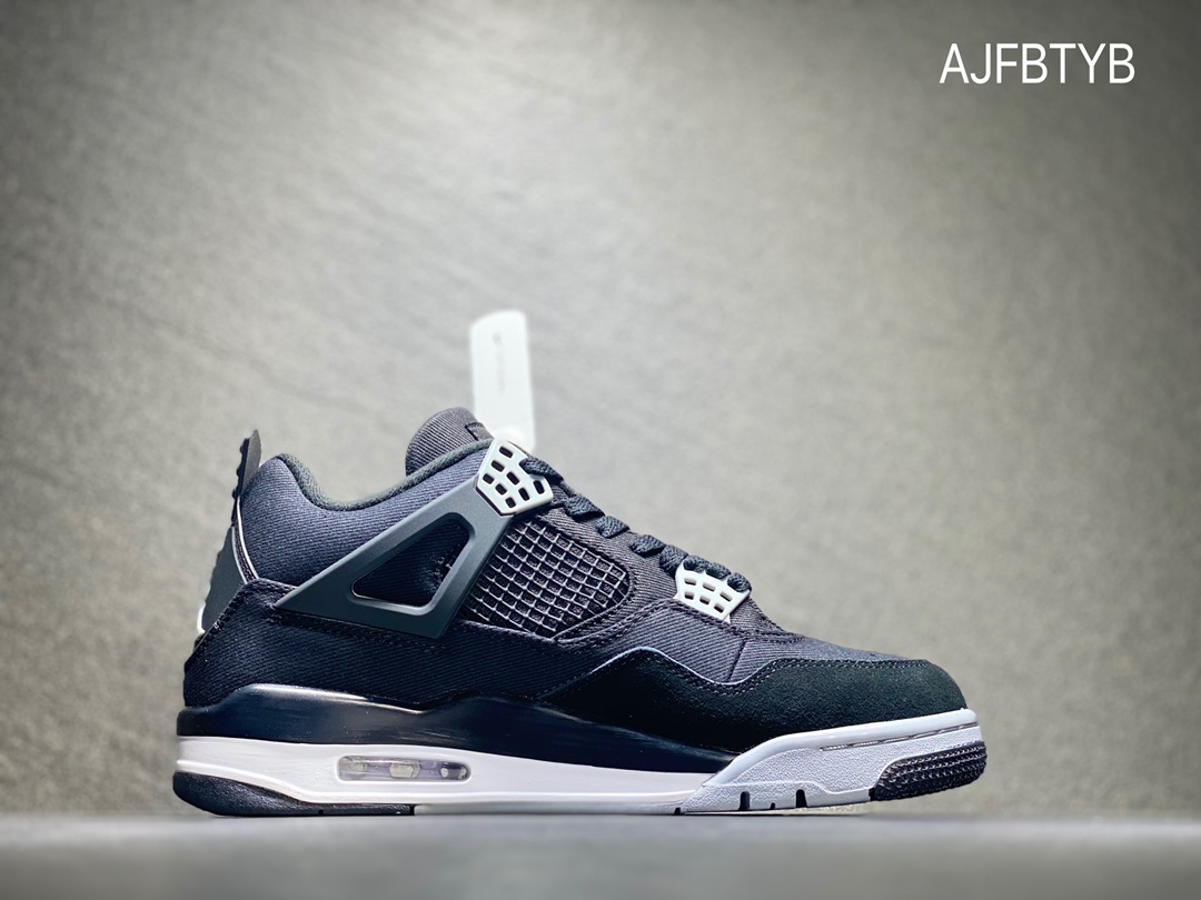 420 Air Jordan 4 Retro ”Olive Canvas” AJ4 乔4黑灰牛仔DH7138-006