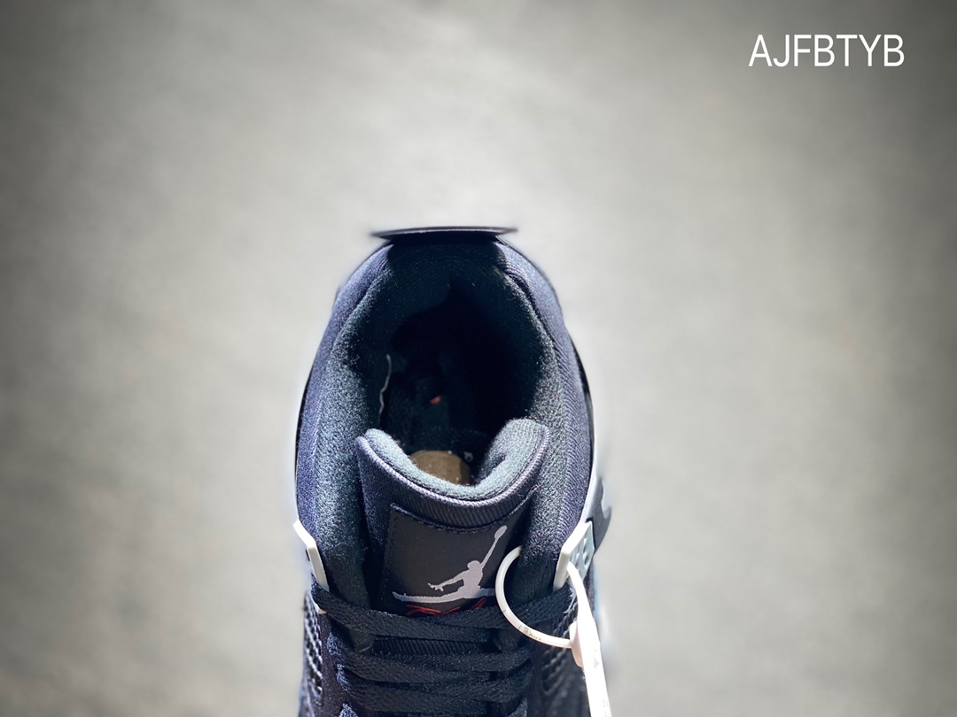 420 Air Jordan 4 Retro ”Olive Canvas” AJ4 乔4黑灰牛仔DH7138-006