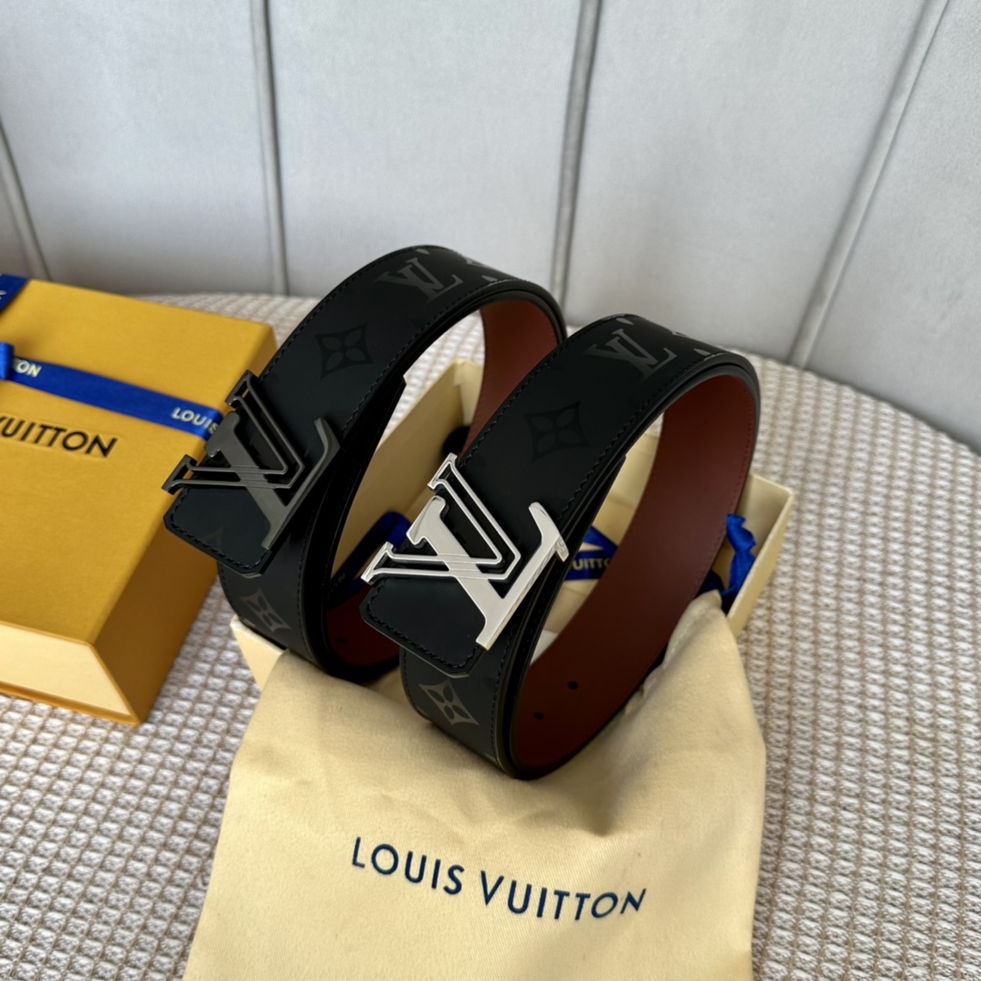 Louis Vuitton Belts Calfskin Cowhide