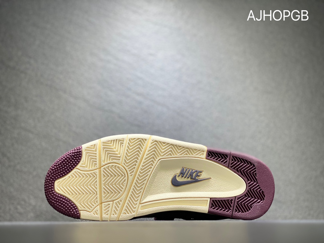 600 A Ma Maniére x Air Jordan 4 “Violet Ore” aj4 3m紫砂  DV6773-220