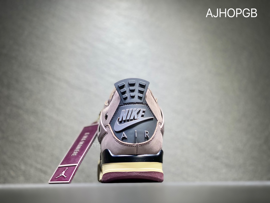 600 A Ma Maniére x Air Jordan 4 “Violet Ore” aj4 3m紫砂  DV6773-220