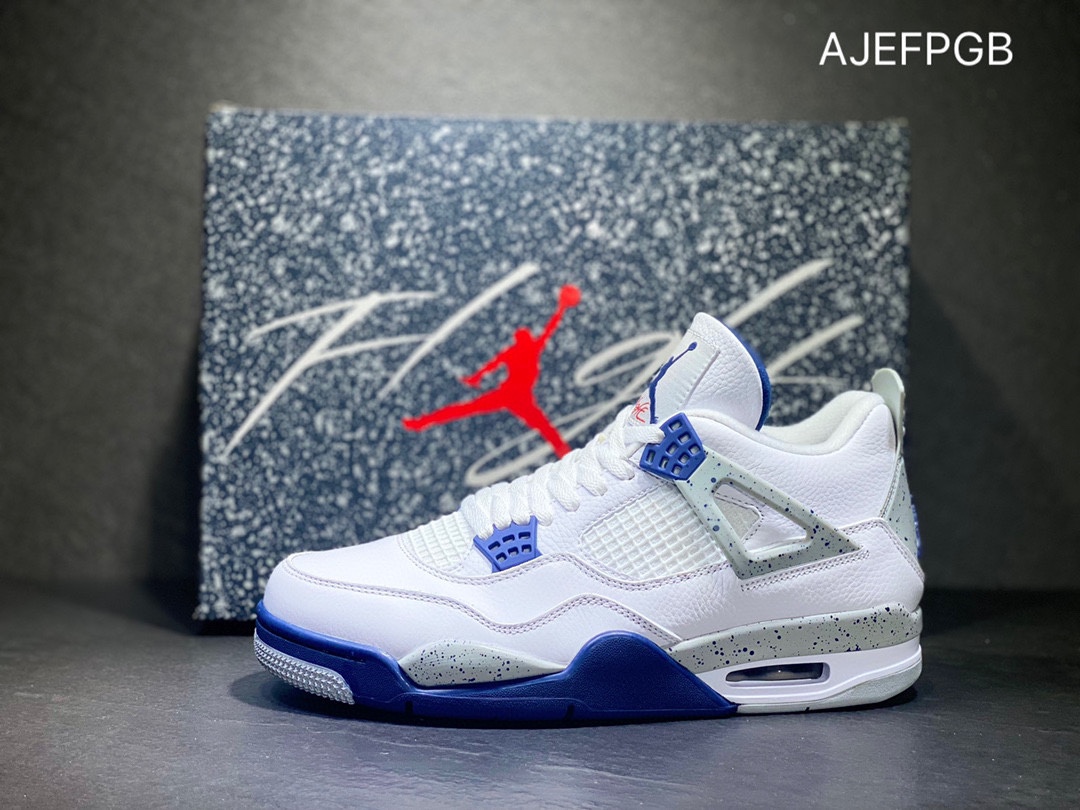 360 Air Jordan 4 Retro ＂Midnight Navy＂aj4 海军蓝 复古篮球鞋 DH6927-140