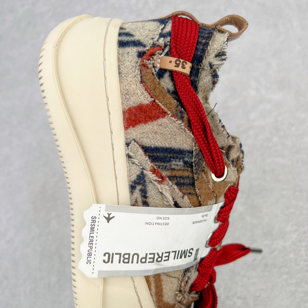 图片[6]-＃开春福利 SMILEREPUBLIC檀健次同款经典新款起司猫低帮开口笑厚底帆布鞋 新晋街头鞋履品牌SMILEREPUBLIC Canvas 系列 以 SMILE 为灵感来源 捕捉潮流 主打柔软的帆布设计 有裁切的羊毛流苏与独特编织技艺 超软水染牛皮内里 注塑成型鞋垫 4cm厘米外增高效果橡胶鞋底 尺码：35 36 37 38 39 40 41 42 43 44-选品中心