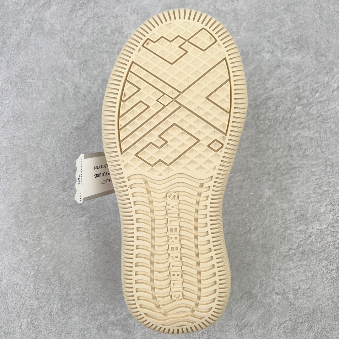 图片[9]-＃开春福利 SMILEREPUBLIC檀健次同款经典新款起司猫低帮开口笑厚底帆布鞋 新晋街头鞋履品牌SMILEREPUBLIC Canvas 系列 以 SMILE 为灵感来源 捕捉潮流 主打柔软的帆布设计 有裁切的羊毛流苏与独特编织技艺 超软水染牛皮内里 注塑成型鞋垫 4cm厘米外增高效果橡胶鞋底 尺码：35 36 37 38 39 40 41 42 43 44-选品中心