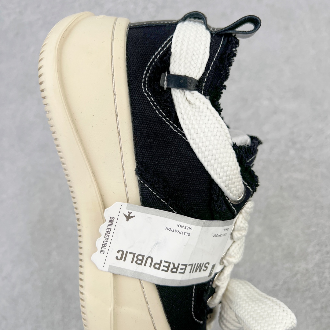 图片[6]-＃开春福利 SMILEREPUBLIC檀健次同款经典新款起司猫低帮开口笑厚底帆布鞋 新晋街头鞋履品牌SMILEREPUBLIC Canvas 系列 以 SMILE 为灵感来源 捕捉潮流 主打柔软的帆布设计 有裁切的羊毛流苏与独特编织技艺 超软水染牛皮内里 注塑成型鞋垫 4cm厘米外增高效果橡胶鞋底 尺码：35 36 37 38 39 40 41 42 43 44-选品中心